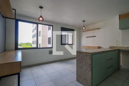 Sala/Cozinha de apartamento à venda com 1 quarto, 34m² em Jurubatuba, São Paulo