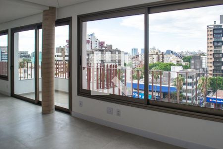Sala de apartamento à venda com 2 quartos, 92m² em Menino Deus, Porto Alegre