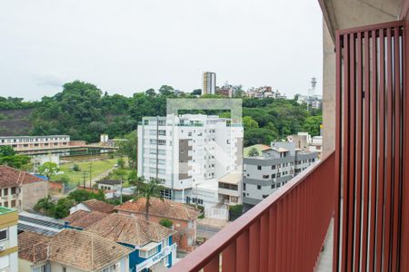 Varanda da suite 1  de apartamento à venda com 2 quartos, 88m² em Menino Deus, Porto Alegre