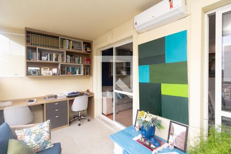 Varanda da Sala de apartamento à venda com 3 quartos, 128m² em Vila Uberabinha, São Paulo