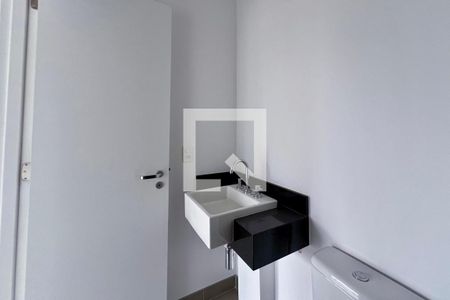 Banheiro de kitnet/studio à venda com 1 quarto, 46m² em Vila Olímpia, São Paulo