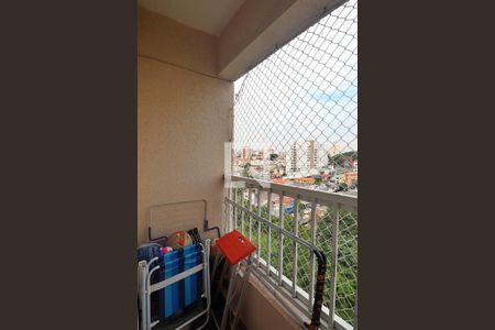 Varanda de apartamento à venda com 2 quartos, 51m² em Campestre, Santo André