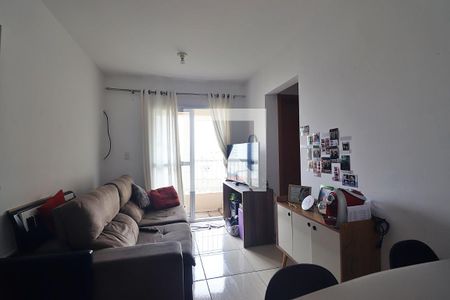 Sala de apartamento à venda com 2 quartos, 51m² em Campestre, Santo André