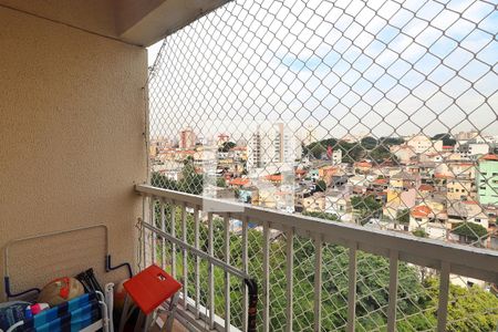 Varanda de apartamento à venda com 2 quartos, 51m² em Campestre, Santo André