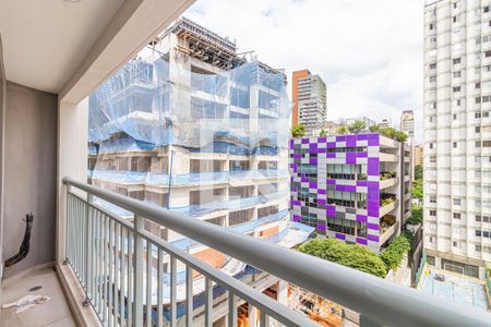 Varanda de apartamento para alugar com 1 quarto, 31m² em Pinheiros, São Paulo