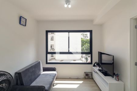 Sala de apartamento para alugar com 1 quarto, 26m² em Campos Elíseos, São Paulo