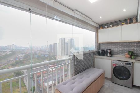 Varanda gourmet de apartamento à venda com 2 quartos, 63m² em Barra Funda, São Paulo