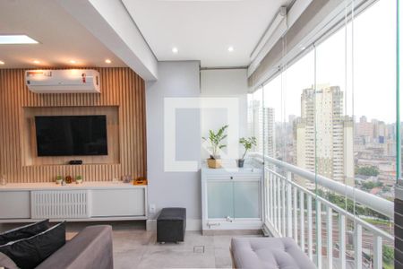 Varanda gourmet de apartamento à venda com 2 quartos, 63m² em Barra Funda, São Paulo