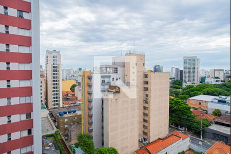 Vista da Sala de TV de apartamento à venda com 1 quarto, 60m² em Bela Vista, São Paulo