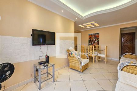 Sala de apartamento para alugar com 3 quartos, 110m² em Loteamento Joao Batista Juliao, Guarujá