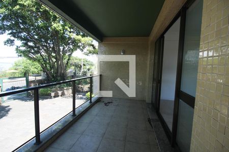 Sacada da Sala de apartamento para alugar com 3 quartos, 120m² em Vila Assunção, Porto Alegre