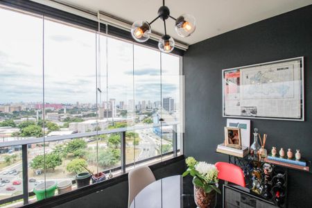 Varanda da Sala de apartamento à venda com 1 quarto, 69m² em Água Branca, São Paulo