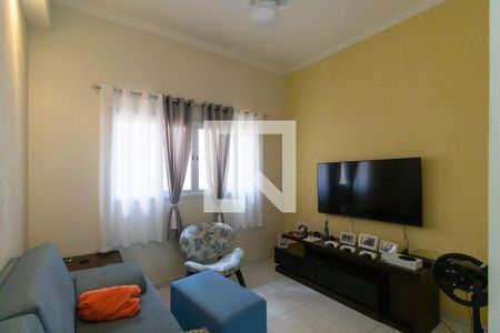 Sala de TV de casa de condomínio à venda com 3 quartos, 369m² em Loteamento Caminhos de San Conrado (sousas), Campinas