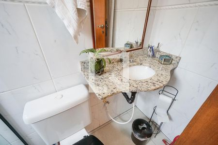 Casa de condomínio à venda com 142m², 2 quartos e 2 vagas Casa de condomínio à venda com 142m², 2 quartos e 2 vagasBanheiro da suíte 01