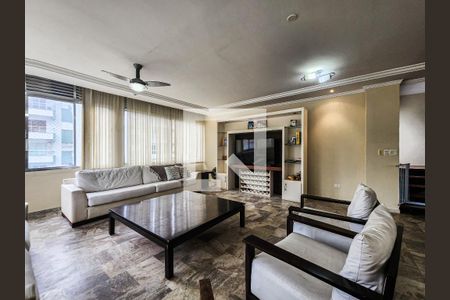 Sala de apartamento para alugar com 5 quartos, 400m² em Centro, Guarujá