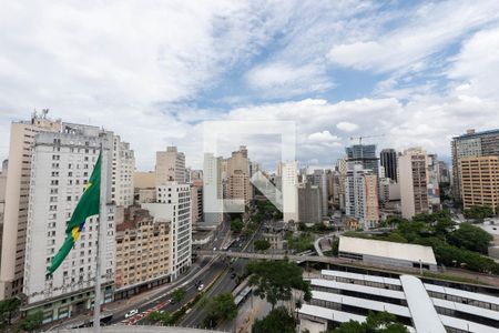 Vista do Quarto de kitnet/studio à venda com 1 quarto, 32m² em Bela Vista, São Paulo