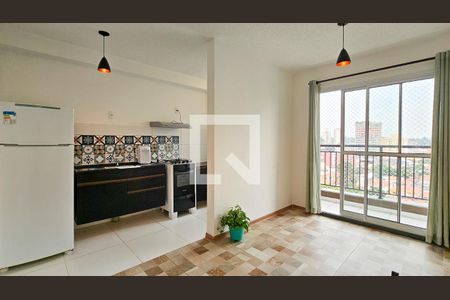 Sala/Cozinha de apartamento à venda com 2 quartos, 41m² em Jardim Prudência, São Paulo