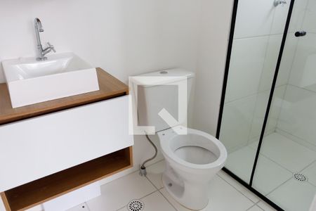 Banheiro de kitnet/studio à venda com 1 quarto, 29m² em Bonfim, Osasco