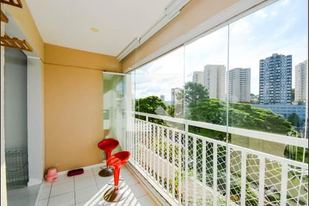 Varanda da Sala de apartamento à venda com 3 quartos, 77m² em Jardim Rosa de Franca, Guarulhos