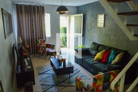 Sala 1 de casa de condomínio para alugar com 4 quartos, 270m² em Taquara, Rio de Janeiro