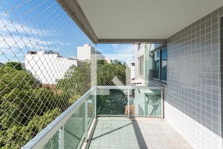 Varanda da Sala de apartamento à venda com 2 quartos, 80m² em Maracanã, Rio de Janeiro