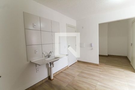 Sala/Cozinha de apartamento à venda com 1 quarto, 34m² em Canindé, São Paulo