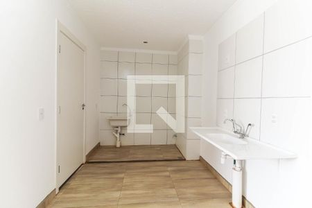 Sala/Cozinha de apartamento à venda com 1 quarto, 34m² em Canindé, São Paulo