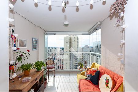 Varanda de apartamento à venda com 2 quartos, 60m² em Vila Romana, São Paulo