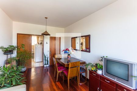 Sala de apartamento à venda com 3 quartos, 105m² em Sagrada Família, Belo Horizonte