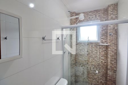 Suíte - Banheiro do Quarto 1 de apartamento à venda com 2 quartos, 50m² em Vila Guiomar, Santo André