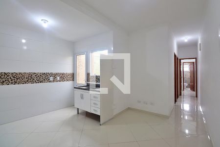 Sala de apartamento à venda com 2 quartos, 50m² em Vila Guiomar, Santo André