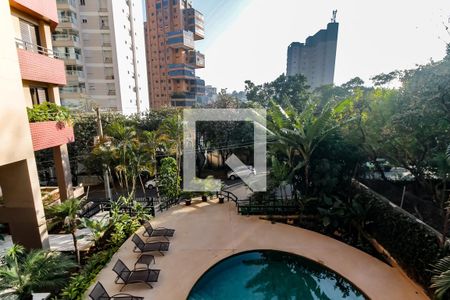 Vista da Varanda de apartamento para alugar com 3 quartos, 220m² em Jardim Fonte do Morumbi, São Paulo