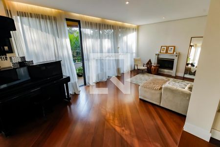 Sala de apartamento para alugar com 3 quartos, 220m² em Jardim Fonte do Morumbi, São Paulo