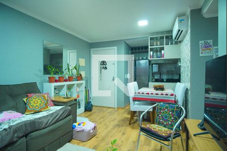 Sala de apartamento à venda com 2 quartos, 53m² em Passo das Pedras, Porto Alegre