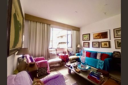 Sala de apartamento à venda com 3 quartos, 113m² em Jardim Botânico, Rio de Janeiro