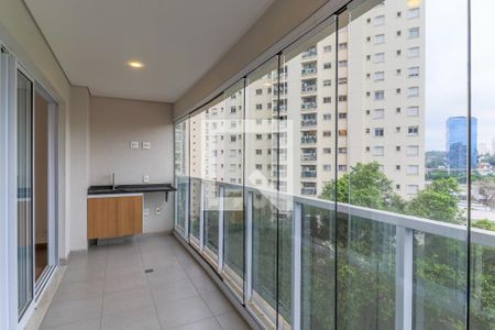 Varanda de apartamento para alugar com 1 quarto, 56m² em Vila Gertrudes, São Paulo