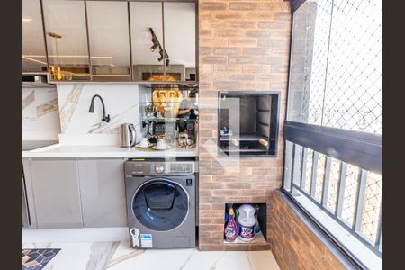 Sala/Cozinha/Varanda de apartamento para alugar com 2 quartos, 57m² em Brás, São Paulo