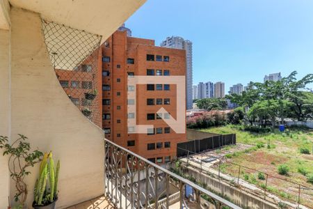 Varanda da Sala de apartamento à venda com 3 quartos, 105m² em Santo Amaro, São Paulo