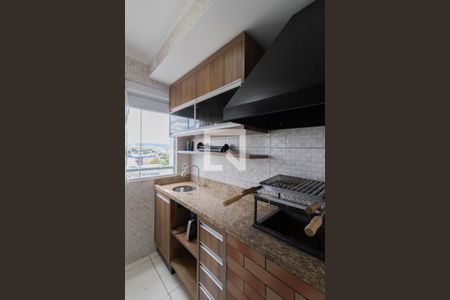 Varanda Gourmet de apartamento à venda com 2 quartos, 62m² em Vila Barros, Guarulhos