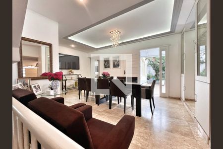 Sala de Jantar de casa à venda com 5 quartos, 325m² em Santa Lúcia, Belo Horizonte