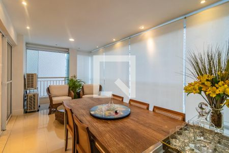 Varanda Gourmet de apartamento à venda com 3 quartos, 158m² em Tamboré, Santana de Parnaíba