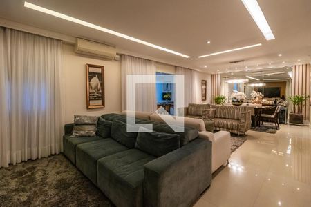 Sala de apartamento para alugar com 3 quartos, 158m² em Tamboré, Santana de Parnaíba