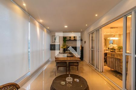 Varanda Gourmet de apartamento à venda com 3 quartos, 158m² em Tamboré, Santana de Parnaíba