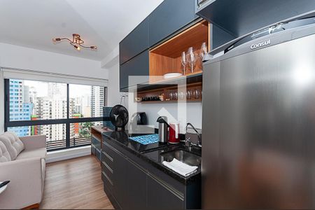 Cozinha/Sala de apartamento à venda com 2 quartos, 45m² em Vila Pompéia, São Paulo