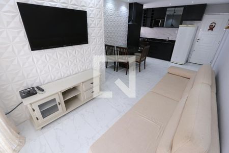 Sala de apartamento para alugar com 3 quartos, 57m² em Conjunto Promorar Raposo Tavares, São Paulo