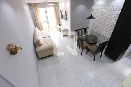 Sala de apartamento para alugar com 3 quartos, 57m² em Conjunto Promorar Raposo Tavares, São Paulo