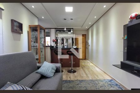 Sala de apartamento à venda com 3 quartos, 150m² em Vila Pires, Santo André
