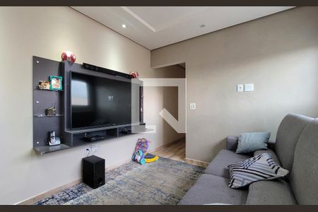 Sala de apartamento à venda com 3 quartos, 150m² em Vila Pires, Santo André