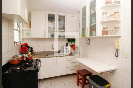 Cozinha de apartamento à venda com 3 quartos, 90m² em Palmares, Belo Horizonte