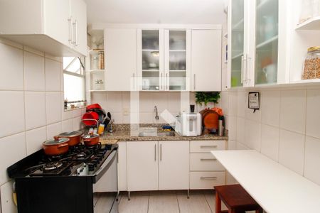 Cozinha de apartamento à venda com 3 quartos, 90m² em Palmares, Belo Horizonte